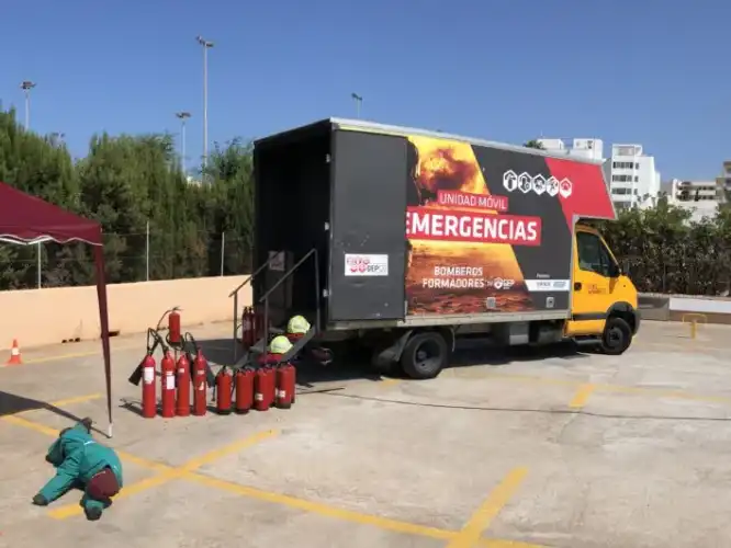 Gepco De Formacion En Extincion De Incendios En Mallorca - Gep Services