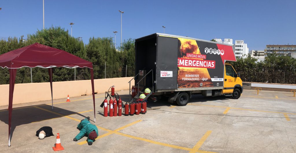 Gepco De Formacion En Extincion De Incendios En Mallorca - Gep Services