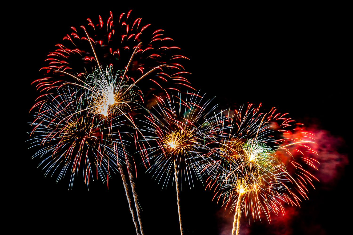 Gepservices Precaucion Petardos Fondo De Exhibicion De Fuegos Artificiales Para Aniversario De Celebracion - Gep Services